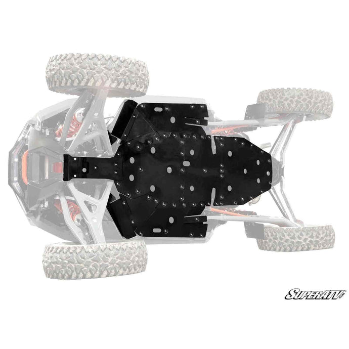 SuperATV Polaris RZR Turbo R Full Skid Plate FSP-P-RZRTR