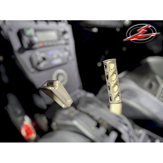 Elektric Offroad Gun Metal Gray Grab Handle For Can-Am Maverick X3 2017-2024