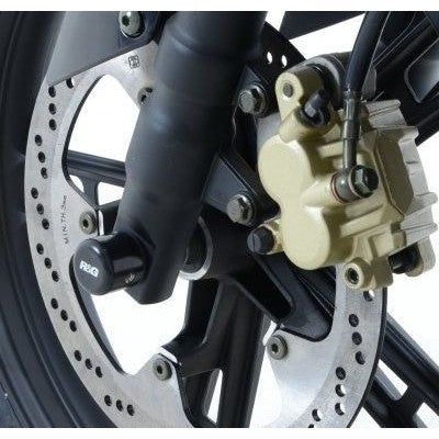 Load image into Gallery viewer, R&amp;G Racing Black Fork Protectors For 2013-2016 Honda FMX650 FP0159BK
