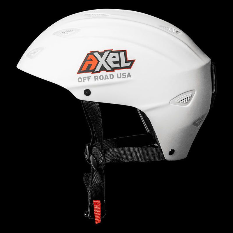 Load image into Gallery viewer, Axel Off Road USA GRIT D.O.T. Helmet - Moon White Matte
