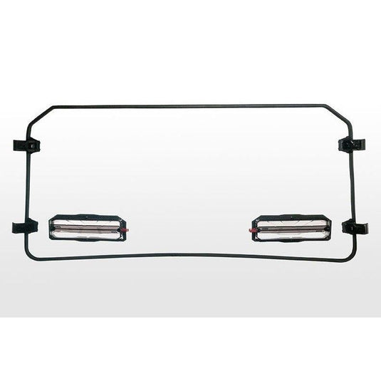 Seizmik Toolless Versa-Vent Scratch Resistant Polycarbonate Windshield