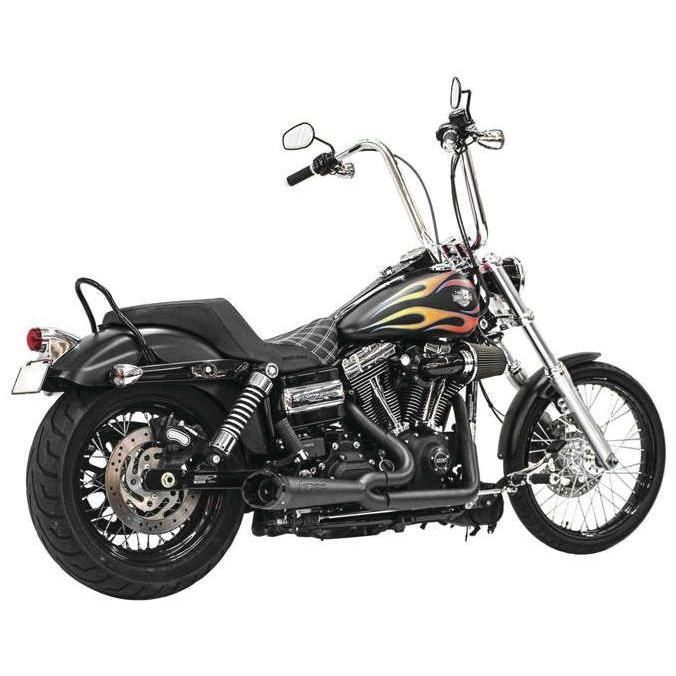 Load image into Gallery viewer, Two Brothers Racing 2-Into-1 Black Turnout Racing Exhaust 005-5130199-B
