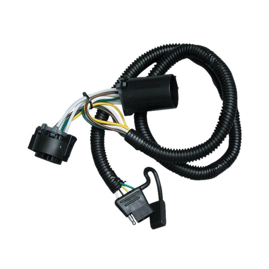 T-One T-Connector Harness, 4-Way Flat (Requires Factory 7-Way Harness) fits Various Models