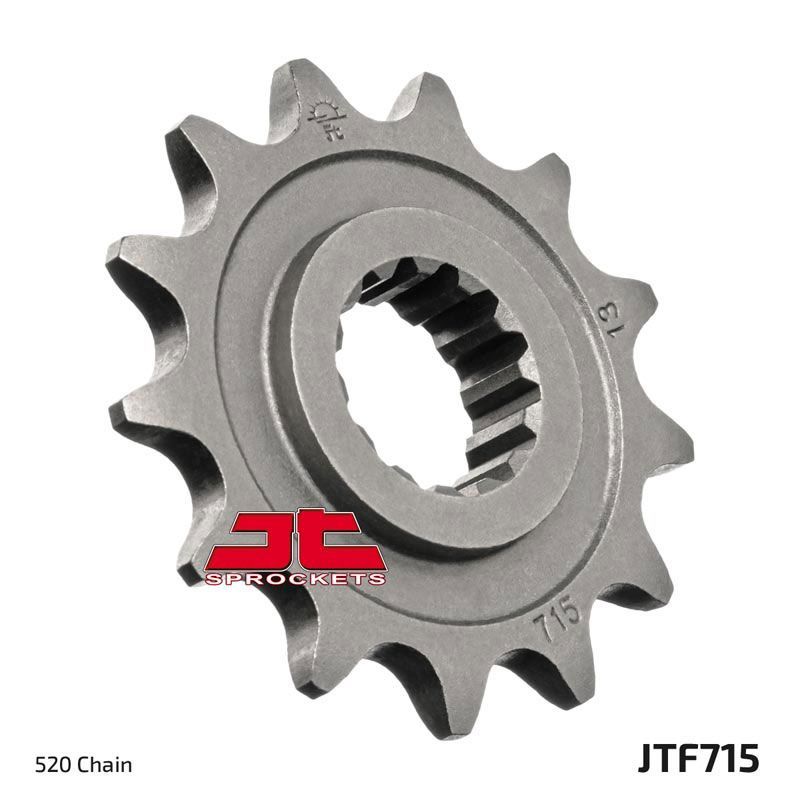 Load image into Gallery viewer, JT Sprockets Front Steel Sprocket 13 Tooth 13T 520 Chain JTF715.13
