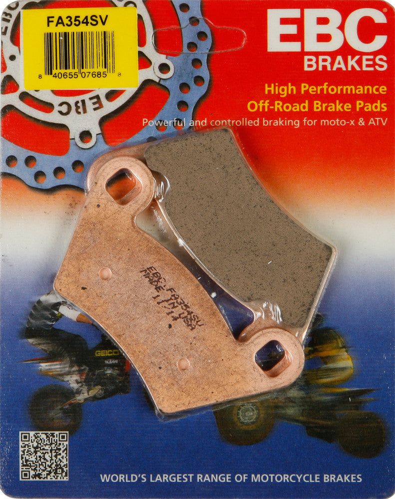 Load image into Gallery viewer, EBC 1 Pair SV Series Severe Duty Brake Pads MPN FA354SV
