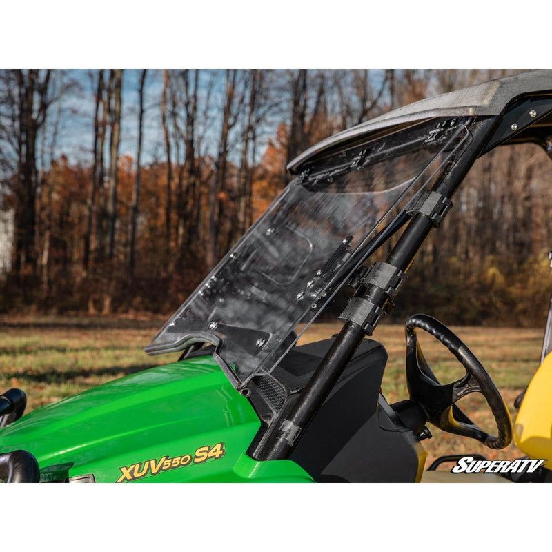 Load image into Gallery viewer, SuperATV John Deere Gator XUV550 Scratch-Resistant Flip Windshield FWS-JD-590M-70

