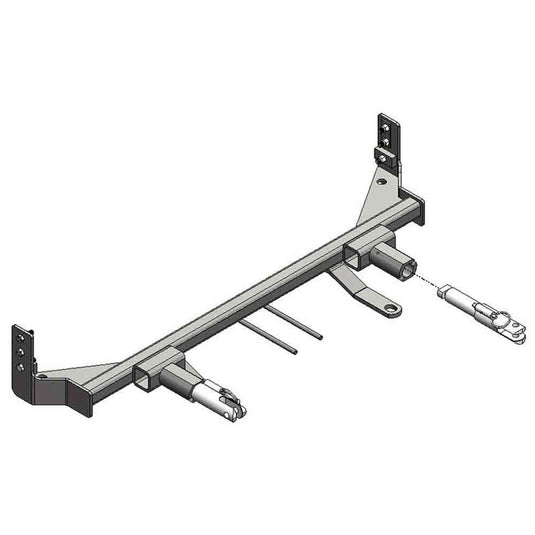 Blue Ox BX2253 Baseplate fits 2009-2014 Honda Fit & Fit Sport