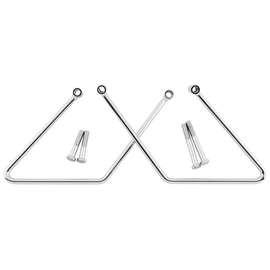 Bikers Choice Saddlebag Guard For - 302258 Without Hardware Pair Chrome