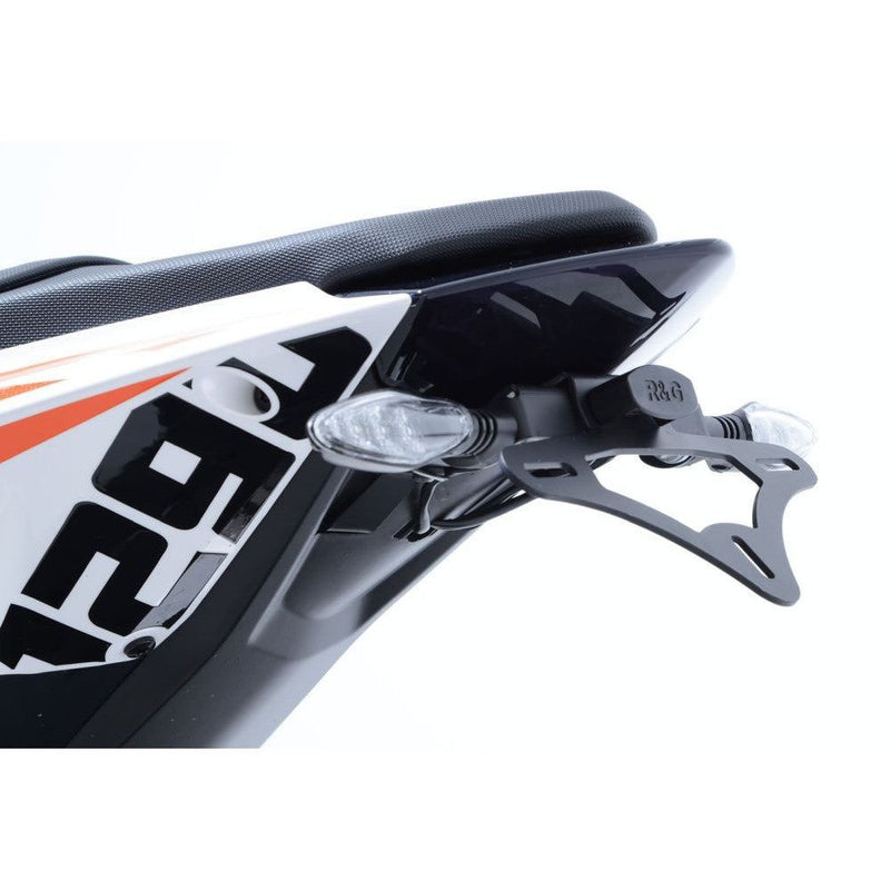 Load image into Gallery viewer, R&amp;G Racing Black Tail Tidy License Plate Holder For 2014-2016 KTM 1290 Super Duke R

