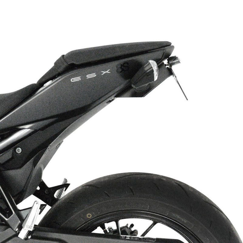 Load image into Gallery viewer, R&amp;G Racing Black Tail Tidy License Plate Holder For 2024-2024 Suzuki GSX-8R
