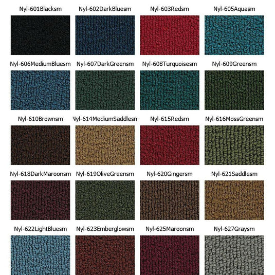 ACC Replacement Carpet Kit For 1964 Ford Mustang Fastback without Folddowns Pass Area - CHOOSE COLOR