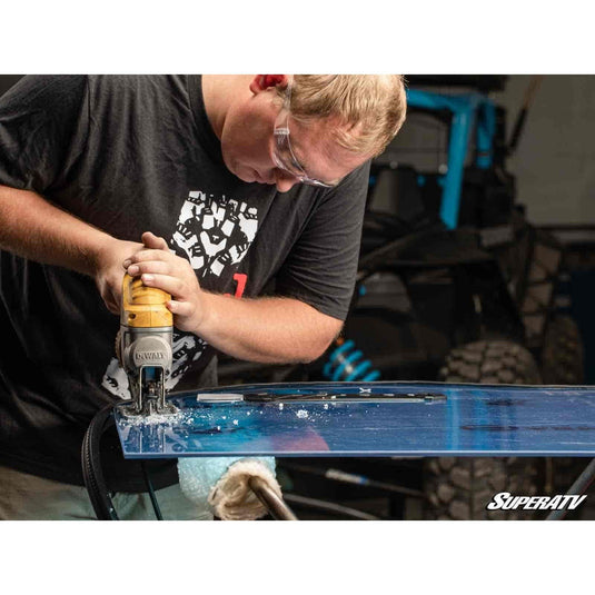 SuperATV Can-Am Maverick X3 Custom Cage Windshield Kit BBWS-CA-X3-70