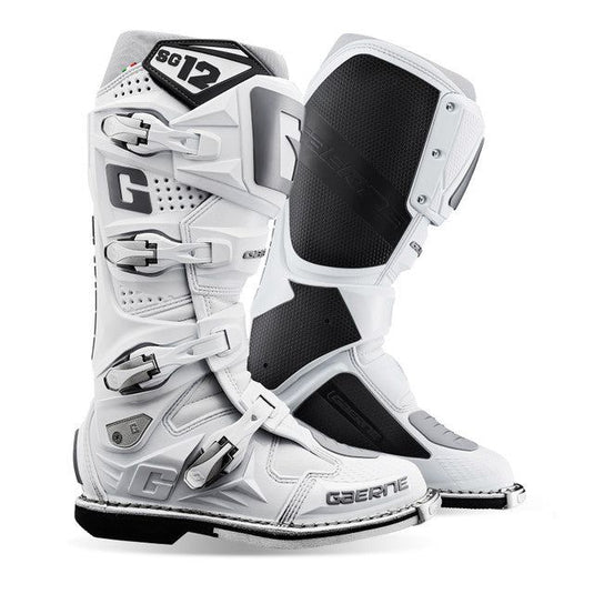 Gaerne SG12 Motocross White Boots