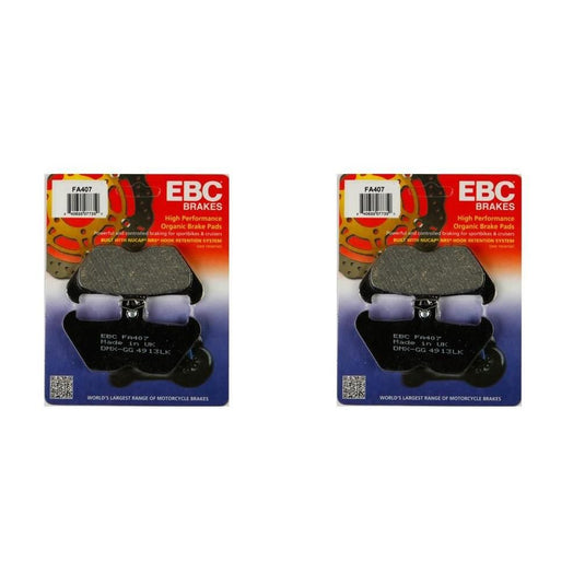 EBC Brake Pad Front Kit FA407 for BMW R80 Mystic 1994-1995