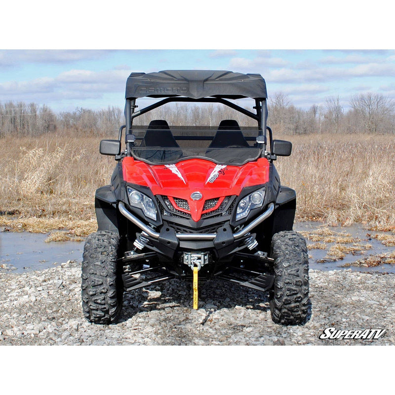 Load image into Gallery viewer, SuperATV CFMOTO ZForce 500 Scratch-Resistant Half Windshield HWS-CF-ZF800EX-70
