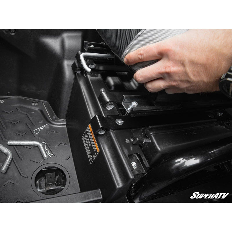 Load image into Gallery viewer, SuperATV Kawasaki Teryx KRX 1000 Flip-Up Seat Base FSK-K-KRX-01
