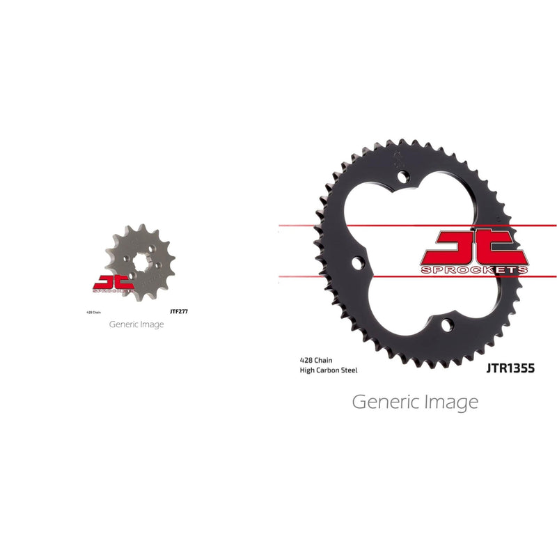 Load image into Gallery viewer, Front &amp; Rear Steel Sprocket Kit for ATV/UTV HONDA TRX90EX FourTrax 1993-2001
