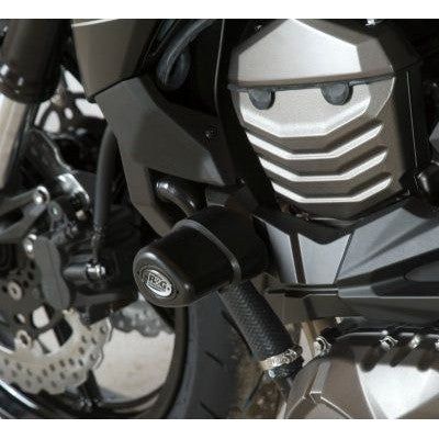 Load image into Gallery viewer, R&amp;G Racing Black Aero Style Crash Protection Bobbins For 2013-2016 Kawasaki Z800

