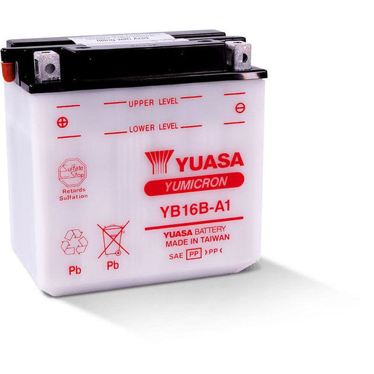 Yuasa Conventional YB16BA1 12 Volt Battery YUAM22161