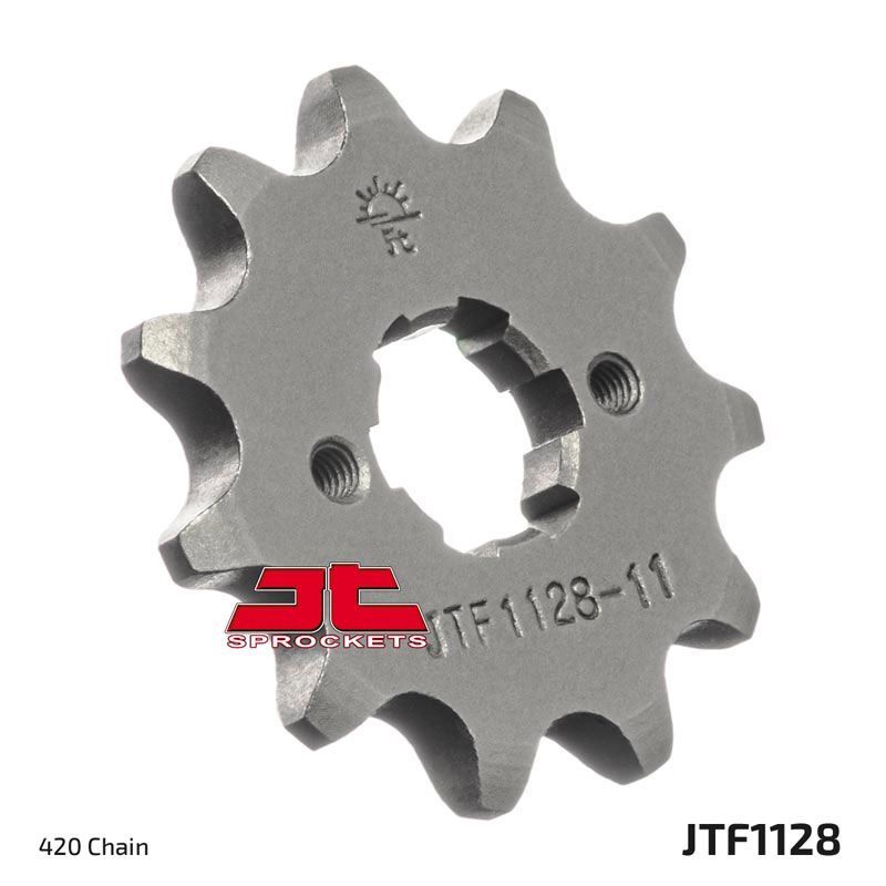 JT Sprockets Front Steel Sprocket 11 Tooth 11T 420 Chain For Aprilia 50 RX 2016-2017 JTF1128.11