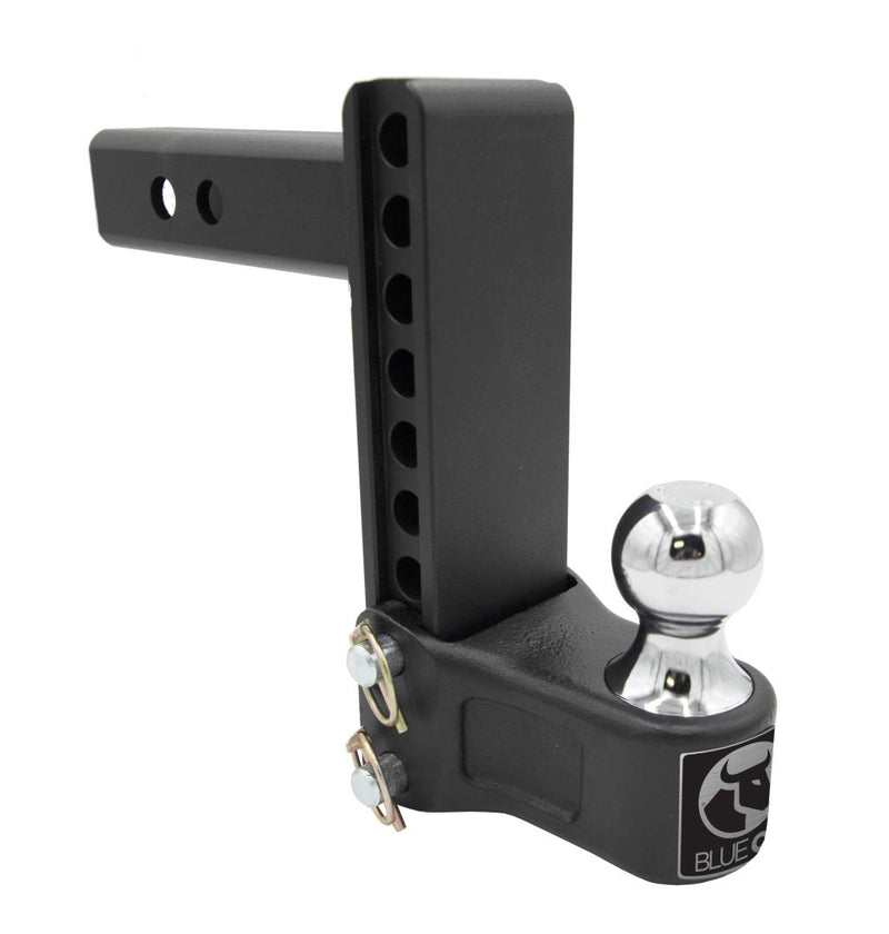 Load image into Gallery viewer, Blue Ox Adjustable Ball Mount fits 2 1/2 Inch Receiver Hitch, 7 Inch Drop/Rise, 12,000 lb Capacity
