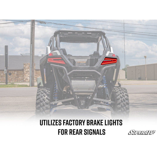 SuperATV Polaris RZR PRO XP Plug & Play Turn Signal Kit TSK-P-PROXP-004