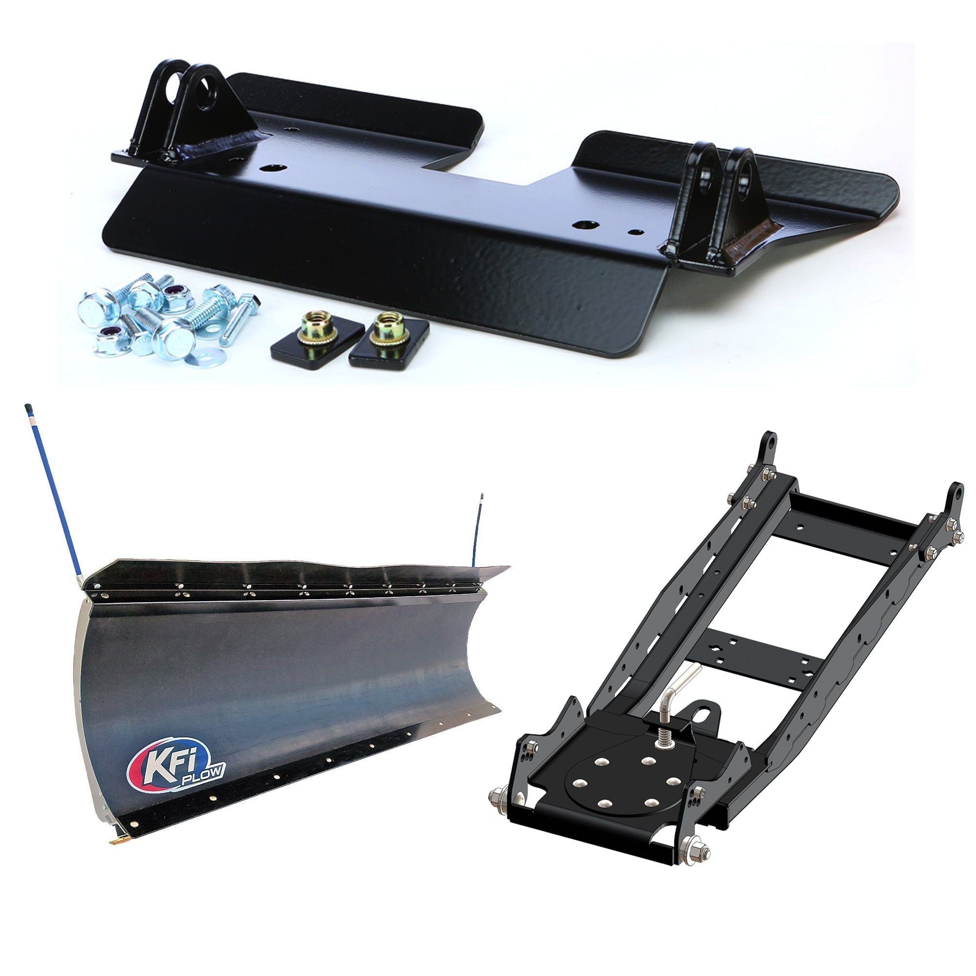 KFI UTV Snow Plow Kit For Can-Am Commander Max 800R 4x4 DPS 800 2015-2020