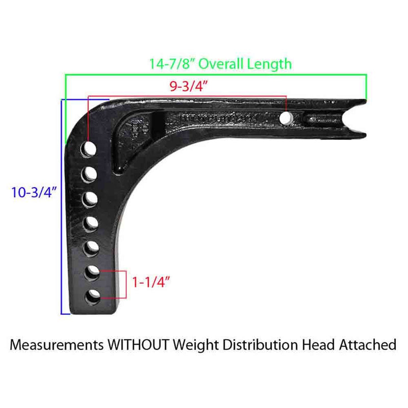 Load image into Gallery viewer, Weight Distributing Class III &amp; IV Adjustable Shank
