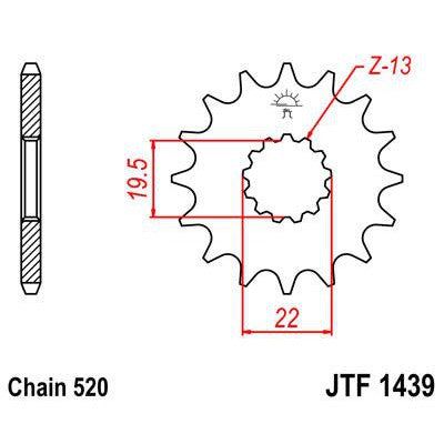 Load image into Gallery viewer, Front &amp; Rear Sprocket Kit for SUZUKI LT230 E- H,J,K,L,M,N,P 86-93 JT Sprockets
