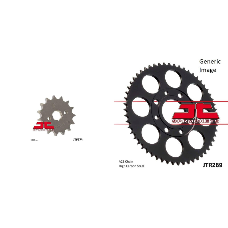 Load image into Gallery viewer, Front and Rear Steel Sprocket Kit for OffRoad HONDA XL100S 1979-1980
