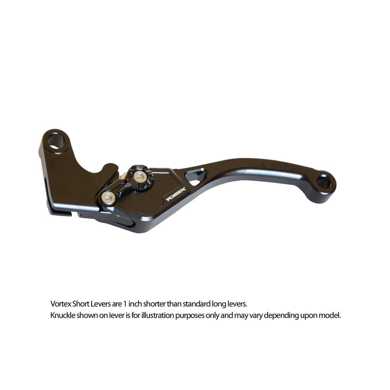 Load image into Gallery viewer, Vortex Black V3 2.0 Short Clutch Lever - LVC531
