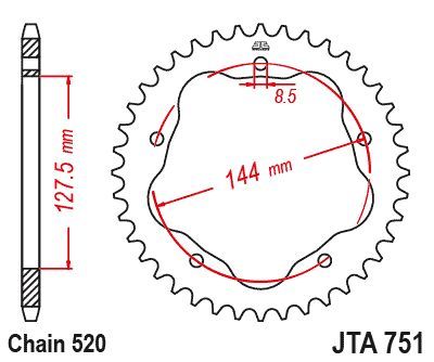 Load image into Gallery viewer, JT Sprockets Rear Racelite Aluminum Race Sprocket Black 38 Tooth 38T 520 Chain
