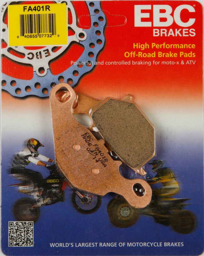 Load image into Gallery viewer, EBC 1 Pair Sintered HH Race Formula Brake Pads MPN FA401R
