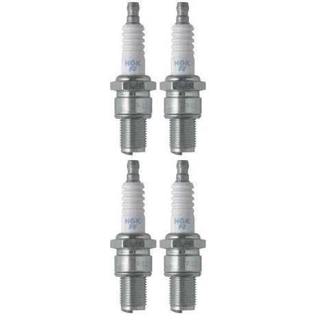Set 4 NGK Standard Spark Plugs for Kawasaki KX100 2013-2009 Engine 100cc