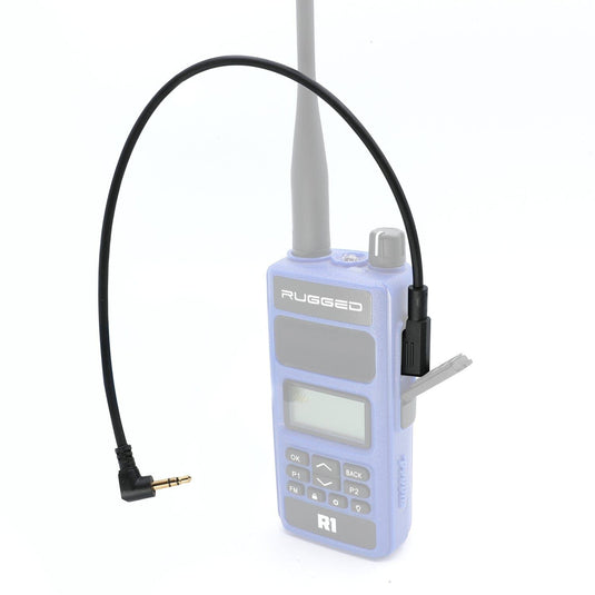 Rugged Radios Audio Recording Cable for Rugged Handheld Radios CS-REC-RH