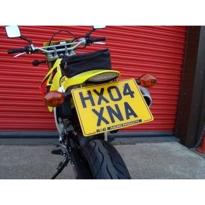 R&G Racing Black Tail Tidy License Plate Holder For 2005-2017 Suzuki DRZ400 Supermoto