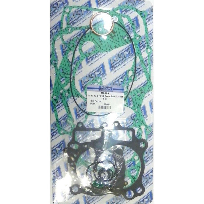 WSM Complete Gasket Kit For Honda 250 CRF-R 08-09 25-651