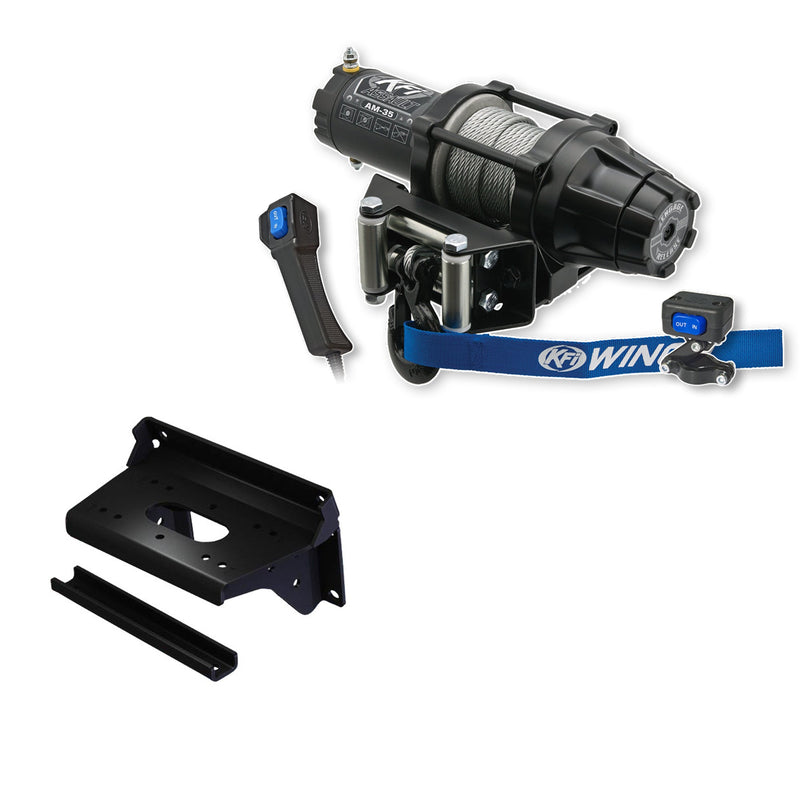 Load image into Gallery viewer, KFI Winch Kit For Kawasaki 820 Mule PRO-FXT/FX 2015-2023
