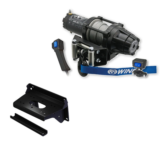 KFI Winch Kit For Kawasaki 820 Mule PRO-FXT/FX 2015-2023
