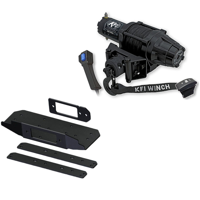 Load image into Gallery viewer, KFI Products Winch Kit For Can-Am Defender HD10/MAX HD10 2020-2024
