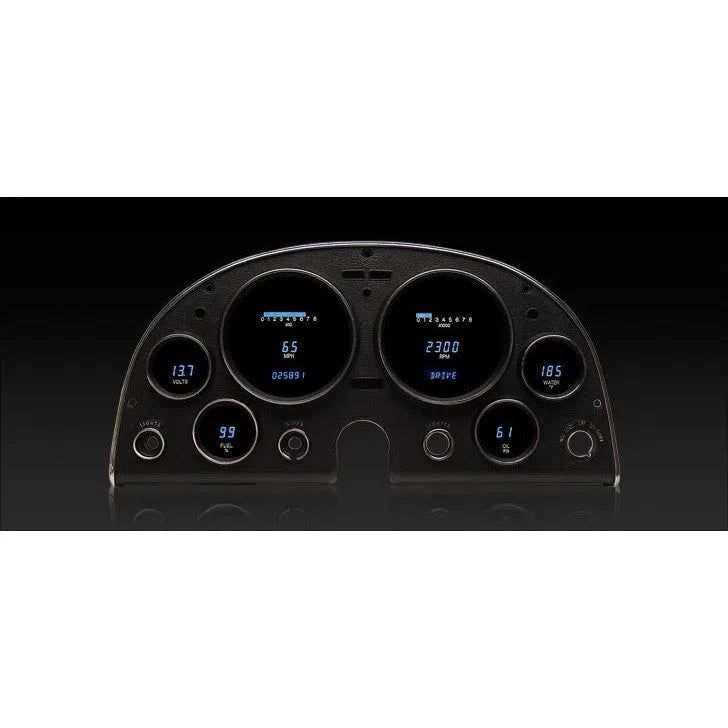 Load image into Gallery viewer, Dakota Digital 1963-1967 Chevrolet Corvette Series III Gauge Kit with Teal/Blue Display VFD3-63C-VETT-Z
