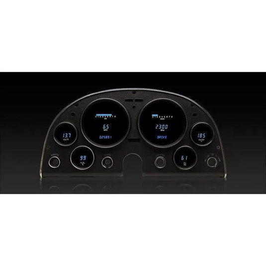 Dakota Digital 1963-1967 Chevrolet Corvette Series III Gauge Kit with Teal/Blue Display VFD3-63C-VETT-Z