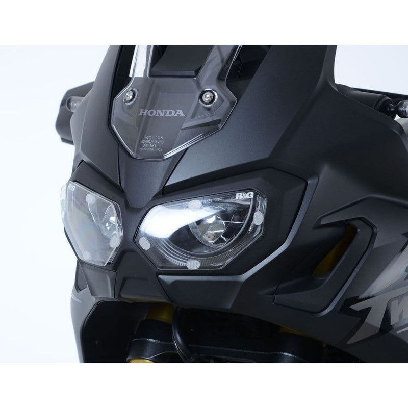 Load image into Gallery viewer, R&amp;G Racing Clear Acrylic Headlight Shield For 2016-2017 Honda CRF1000L Africa Twin
