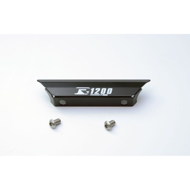 Load image into Gallery viewer, R&amp;G Racing Black Footrest Delete Blanking Plates For 2015-2018 BMW R1200R ABS
