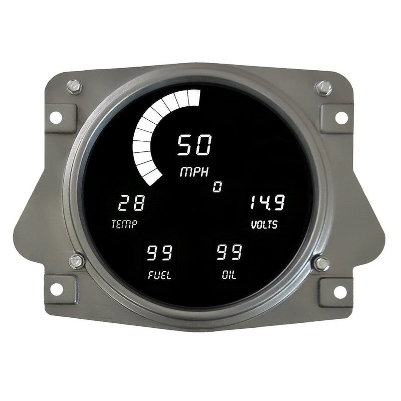 Load image into Gallery viewer, Intellitronix White OEM Replacement Digital LED Gauge Panel For Ford Bronco 1966-1977
