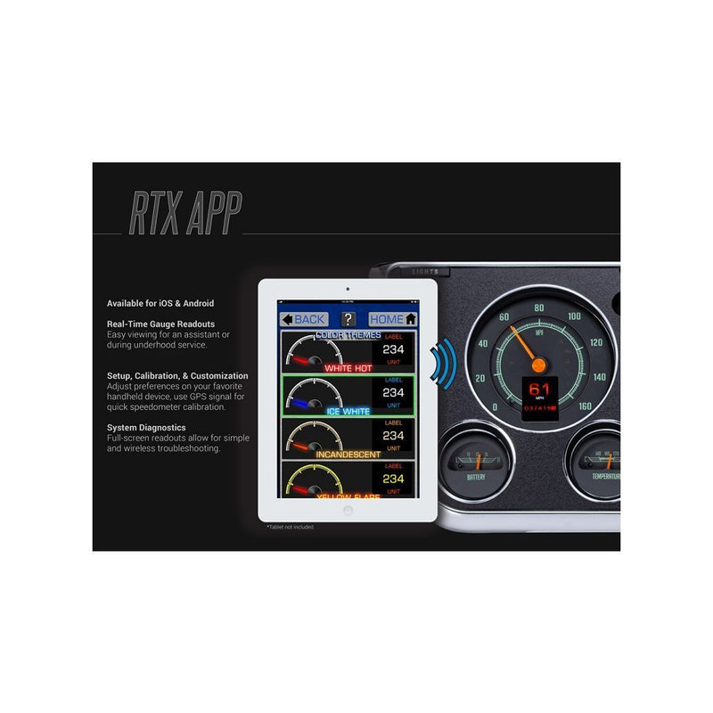 Load image into Gallery viewer, Dakota Digital 1954-1955 Chevrolet Truck First Series RTX Analog Gauge kit RTX-54C-PU-X
