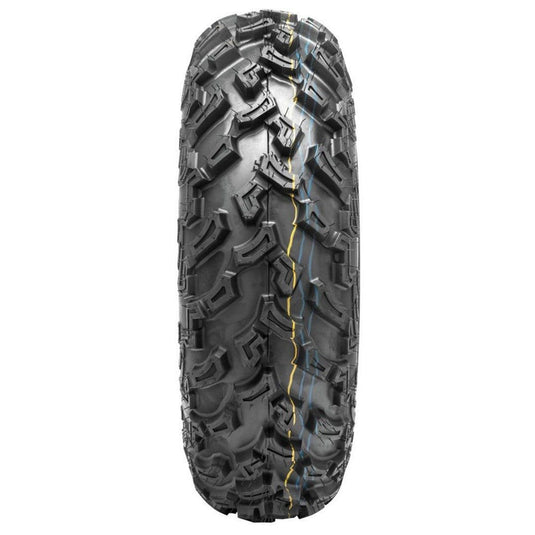 Set of 2 QUADBOSS QBT447 Front Tires 24x8-12 6-ply with Sealant