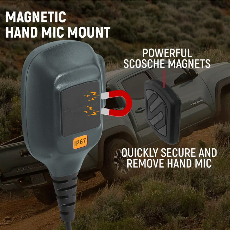 Load image into Gallery viewer, Rugged Radios Toyota Tacoma, 4Runner, Lexus Two-Way GMRS Mobile Radio Kit

