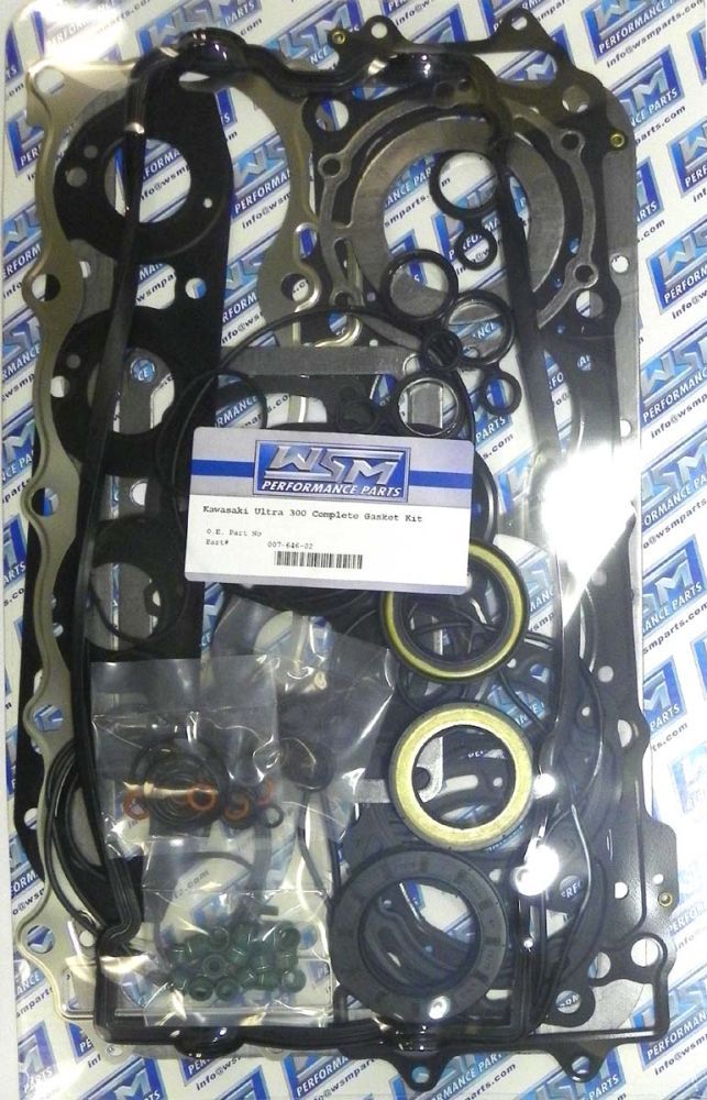Load image into Gallery viewer, WSM Complete Gasket Kit For Kawasaki 1500 Ultra 300 11-14 007-646-02
