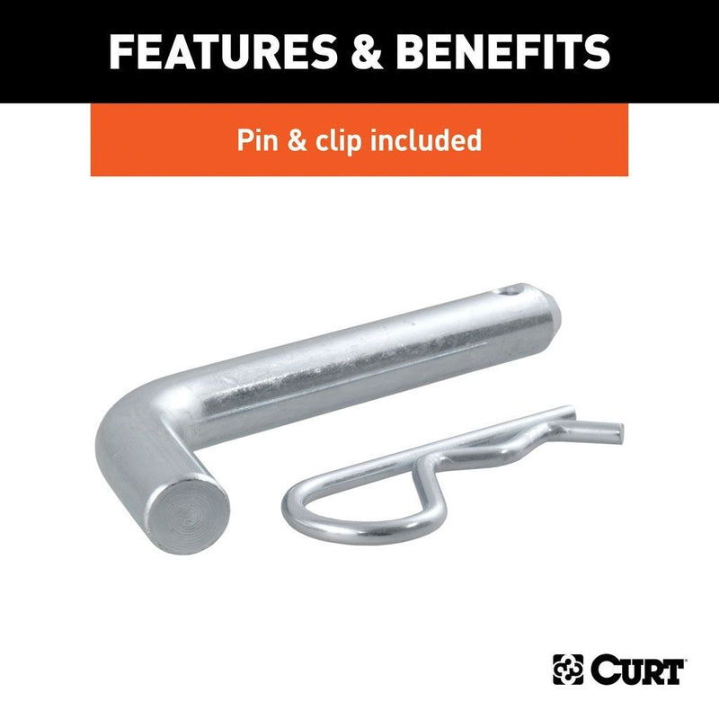Load image into Gallery viewer, CURT Manufacturing - Ball Mount w/ 2 Inch Ball - 2 Inch Shank - 2 Inch Drop - Includes Hitch Pin &amp; Clip
